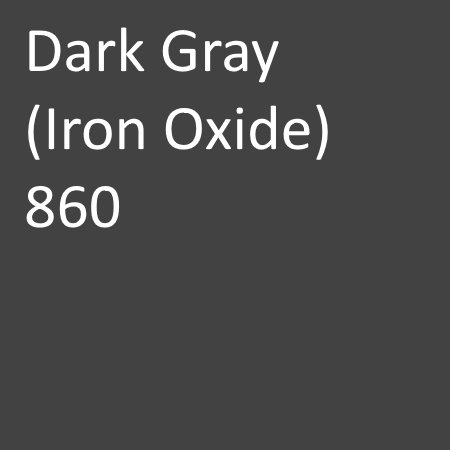 Dark Gray Iron Oxide - 3 inch x 3 inch sample tile colored with